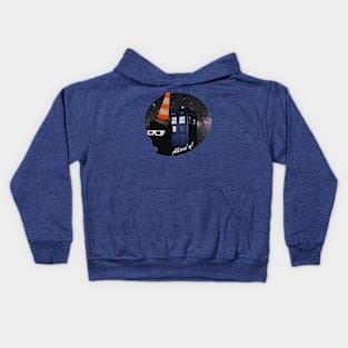 Tenth Doctor Skittle Road Kids Hoodie